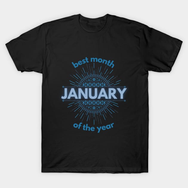 January T-Shirt by Wavey's